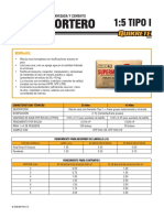 Ficha Tecnica Supermortero 1.5 Tipo I