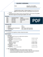 Gaurav Agrawal: Profile Summary