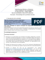 Guía de Actividades y Rúbrica de Evaluación - Unidad 2 - Escenario 3 - Deontología de La Profesión Docente