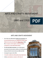 1.arts & Crafts Movement