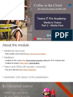 Coffee in The Cloud: Teams IT Pro Academy