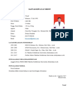 Daftar Riwayat Hidup: Data Pribadi