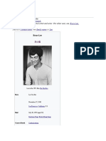 Bruce Lee: Jump To Navigation Jump To Search