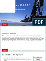 Exadata So@ware 12.2.1.1.0: The Best Database Cloud Pla1orm Just Got Be6er!