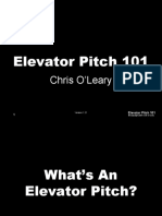 Elevator Pitch, O´Leary