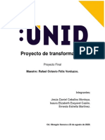 Proyecto de Transformacion Proyecto Final PDF