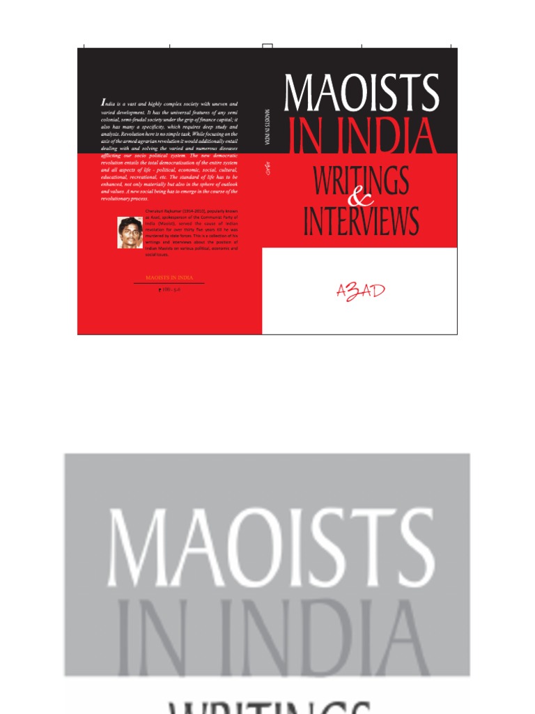 Azad - Maoists in India | PDF | Politics (General) | Unrest