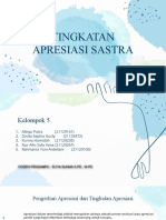 Ppt Tingkatan Apresiasi Sastra Kelompok 5