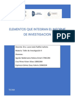 Informe Final de Investigación