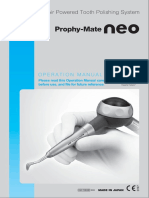 Manual Prophy Mate NSK Neo