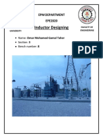 Inductor Design Specifications for Ferrite and EC Cores