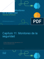 Capítulo 11: Monitoreo de La Seguridad: Materiales Del Instructor