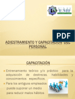 Capacitación personal