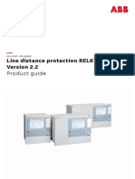 Line Distance Protection REL670: Product Guide
