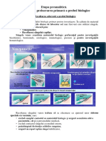 3 Etapa Preanalitică. Recoltarea Și Prelucrarea Primară A Probei Biologice