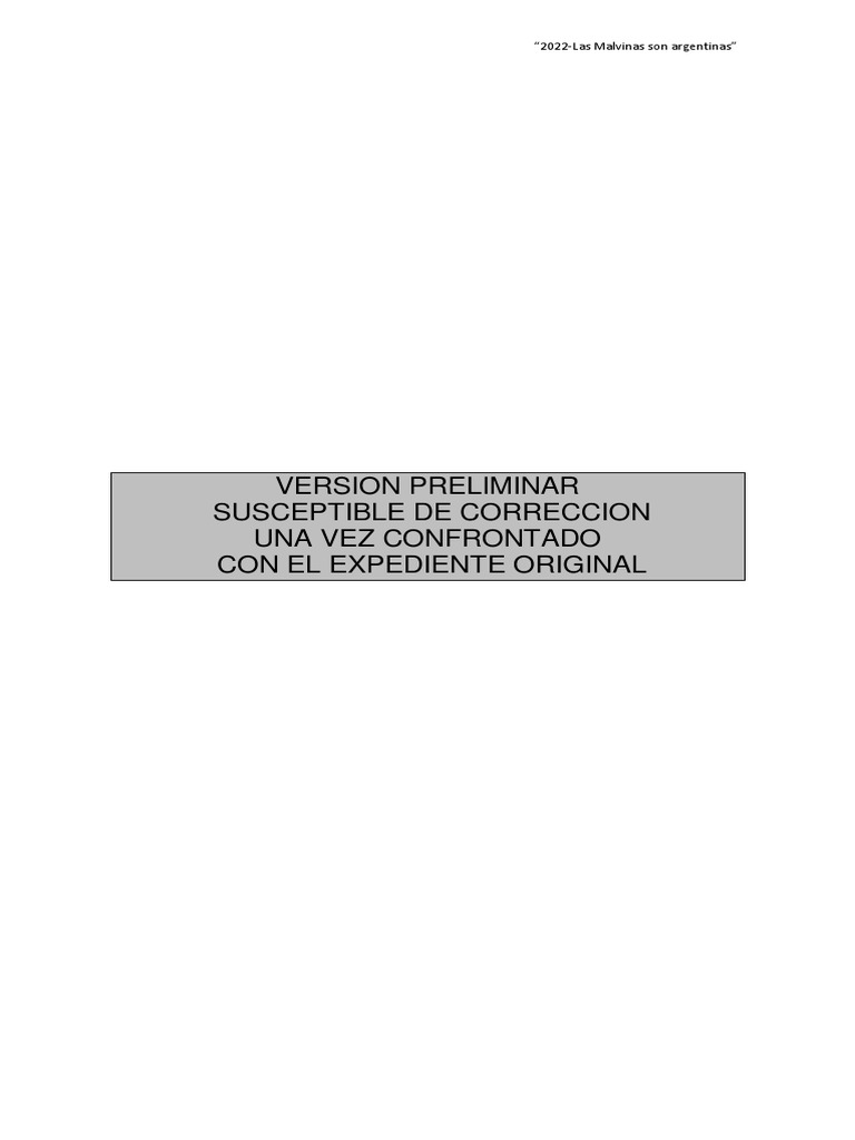 Proyecto de Ley Que Crea El Fondo Nacional para La Cancelación de La ...