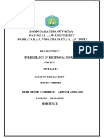 Damodaram Sanjivayya Sabbavaram, Visakhapatnam, Ap., India.: National Law University