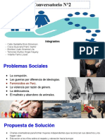 Conversatorio 2: Problemas sociales y propuestas de solución