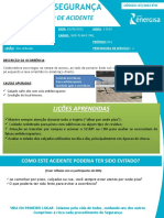 07 - Lições Aprendidas - Queda em Mesmo Nível em Rampa de Acesso