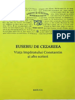 PSB 8 (Serie Noua) Eusebiu de Cezareea - Viata Imparatului Constantin Si Alte Scrieri