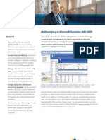 Multi Currency in Microsoft Dynamics NAV 2009