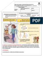 Ciencias Naturales Quinto Funcion de Relacion