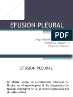 EFUSION PLEURAL