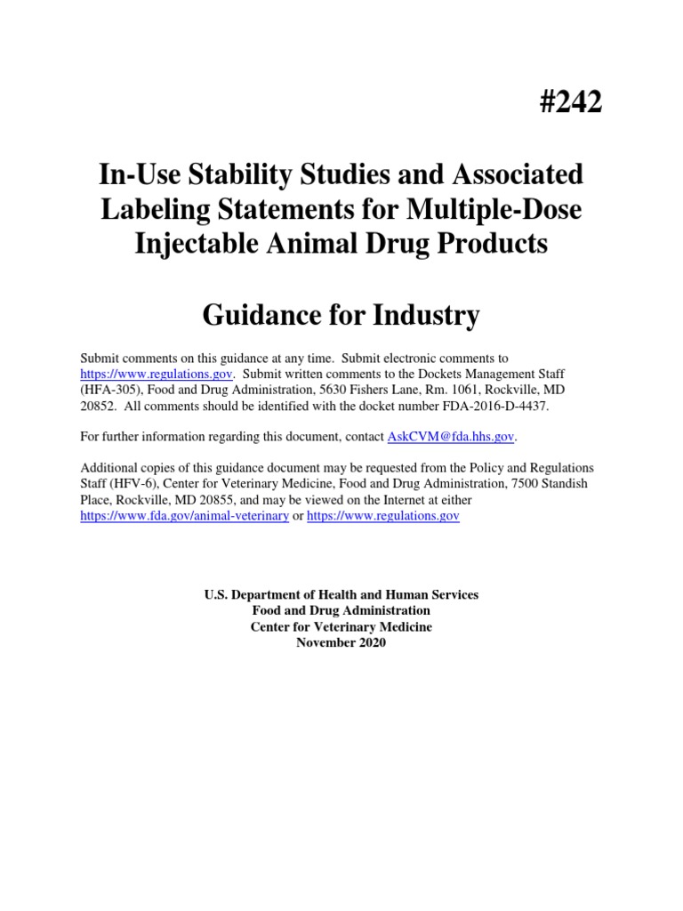 In-Use Stability Studies For Multi-Dose Products (Part 2: Other Ww – YOZJI
