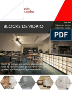 Catálogo de Block de Vidrios