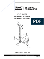 Light Tower: MLT4060M - MLT4060K MLT4080M - MLT4080K