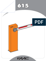 Manual de instrucciones para instalación de barrera automática