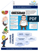 Boletín Semanal N°4 - Seccion de Salud Ocupacional - Obesidad