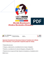 Movida Bicentenaria - Misión Sucre Productiva