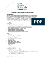 Fundamentals of Cooling II - Humidity in The Data Center Outline