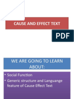 Pptcause and Effect Text