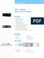 KRA-J Series 1-5kVA Online UPS