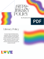 LGBTQ Library Policy