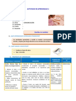 D2 A1 SESIÓN Escribo Mi Nombre