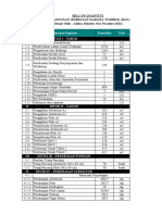 Bill of Quantity PW 2 Aditya 3S1