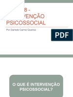 O que é intervenção psicossocial