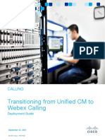 Cisco Cucm To Webex Calling