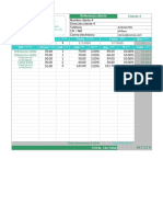 Plantilla Excel Factura de Hotel
