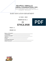 English: Basic Education Department