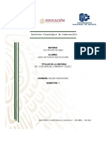 Instituto Tecnológico de Comitancillo: Materia: Alumna