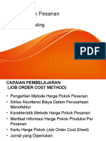 Metode Harga Pokok Pesanan Pertemuan 4