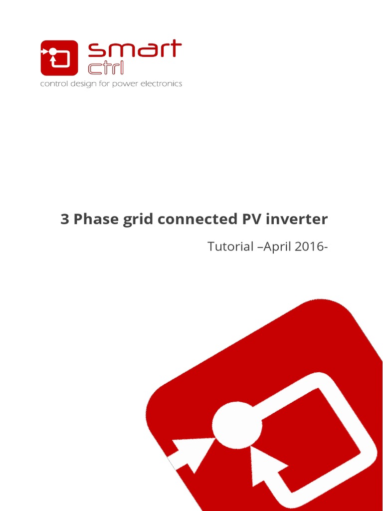 3 Phase Grid Connected PV Inverter PSIM | Download Free PDF | Power ...