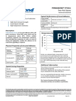 Features & Benefits Typical Performance of Cured Adhesive: Permabond® Et5411