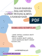 Penggunaan Bahasa Kasar Dalam Novel Langit Petang Karya A Samad Said