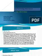 Welcome To Technology Data Service: Our Work Detail