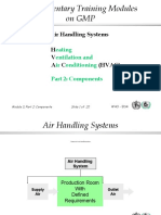 Air Handling Systems H V A C (HVAC) : Eating Entilation and Ir Onditioning Part 2: Components